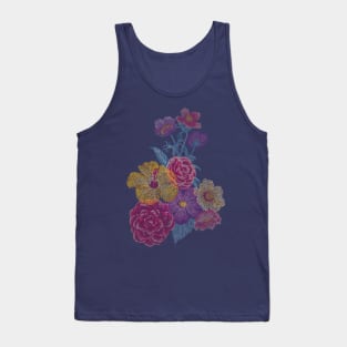 Dotty Flowers Tank Top